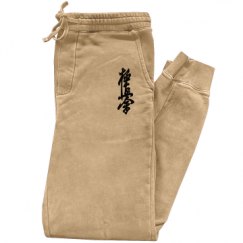 Pigment-Dyed Fleece Pants