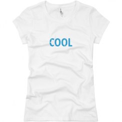 Ladies Slim Fit Basic Promo Jersey Tee