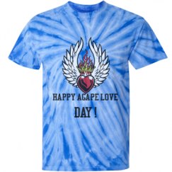 Unisex Tie-Dye Cyclone Pinwheel Tee