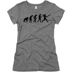 Ladies Slim Fit Super Soft Triblend Tee