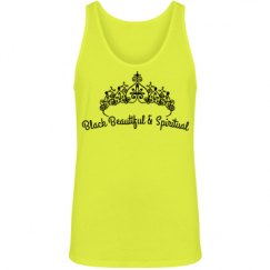 Unisex Jersey Neon Tank Top