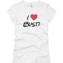 Ladies Slim Fit Basic Promo Jersey Tee