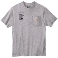 Unisex Carhartt Workwear Pocket Tee