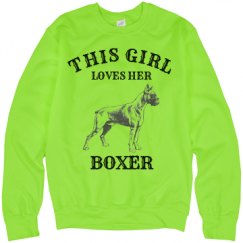 Unisex Neon Crewneck Sweatshirt