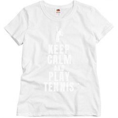 Ladies Semi-Fitted Relaxed Fit Basic Promo Tee