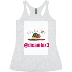 Ladies Slim Fit Super Soft Racerback Triblend Tank