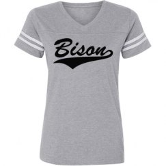 Ladies Relaxed Fit Vintage Sports Tee