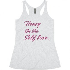 Ladies Slim Fit Super Soft Racerback Triblend Tank