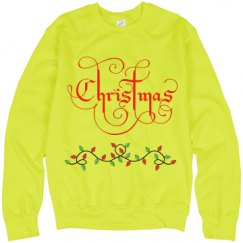 Unisex Neon Crewneck Sweatshirt