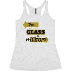 Ladies Slim Fit Super Soft Racerback Triblend Tank