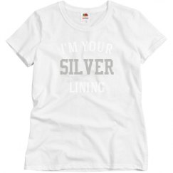 Ladies Semi-Fitted Relaxed Fit Basic Promo Tee