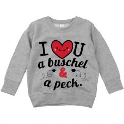 Toddler Crewneck Basic Promo Sweatshirt