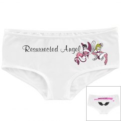 White/Pink Resurrected Angel Panties