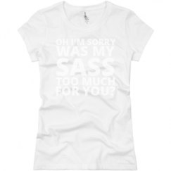 Ladies Slim Fit Basic Promo Jersey Tee