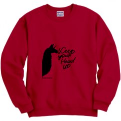 Unisex Film and Foil Crewneck Sweatshirt