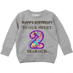 Toddler Crewneck Basic Promo Sweatshirt