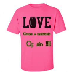 Unisex Ultra Cotton Safety Neon Crewneck Tee