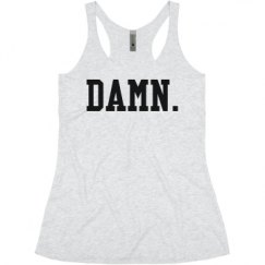 Ladies Slim Fit Super Soft Racerback Triblend Tank