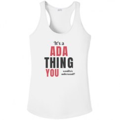 Ladies Athletic Performance Racerback Tank