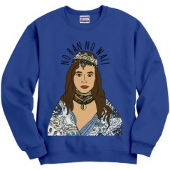 Unisex Film and Foil Crewneck Sweatshirt