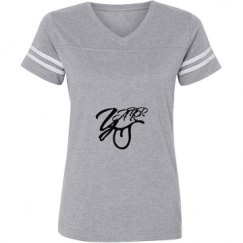 Ladies Relaxed Fit Vintage Sports Tee