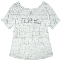 Ladies Flowy Slouchy Tee