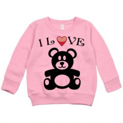 Toddler Crewneck Basic Promo Sweatshirt