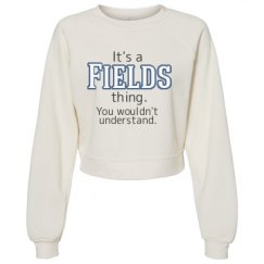 Women's Raglan Pullover Fleece