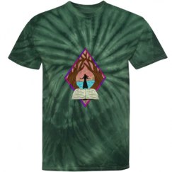 Unisex Tie-Dye Cyclone Pinwheel Tee