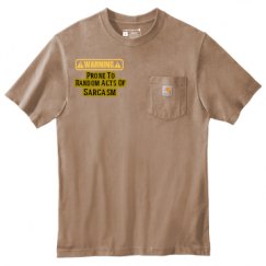 Unisex Carhartt Tall Pocket Tee