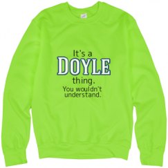 Unisex Neon Crewneck Sweatshirt