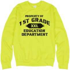 Unisex Neon Crewneck Sweatshirt