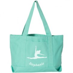 Seaside Cotton Canvas Pigment-Dyed Boat Tote Bag