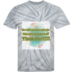 Unisex Tie-Dye Cyclone Pinwheel Tee