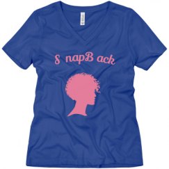 Ladies Relaxed Fit V-Neck Tee