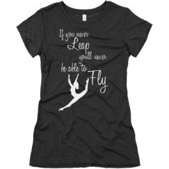 Ladies Slim Fit Super Soft Triblend Tee