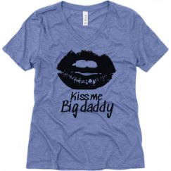 Ladies Relaxed Fit Super Soft Triblend V-Neck Tee