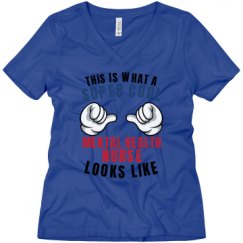 Ladies Relaxed Fit V-Neck Tee