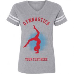 Ladies Relaxed Fit Vintage Sports Tee