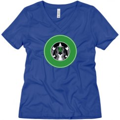 Ladies Relaxed Fit V-Neck Tee