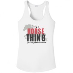 Ladies Athletic Performance Racerback Tank