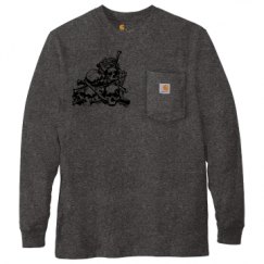 Unisex Carhartt Pocket Long Sleeve Tee