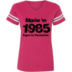 Ladies Relaxed Fit Vintage Sports Tee