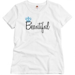 Ladies Semi-Fitted Relaxed Fit Basic Tee