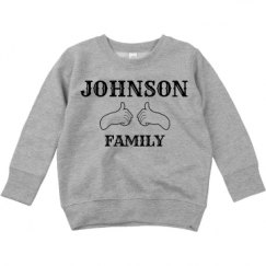 Toddler Crewneck Basic Promo Sweatshirt