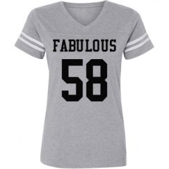 Ladies Relaxed Fit Vintage Sports Tee