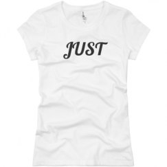 Ladies Slim Fit Basic Promo Jersey Tee