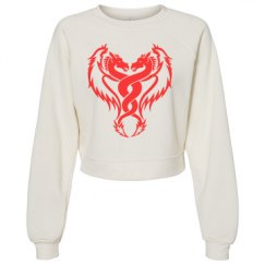 Women's Raglan Pullover Fleece