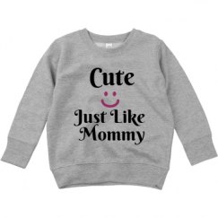 Toddler Crewneck Basic Promo Sweatshirt