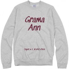 Unisex Ultimate Cotton Crewneck Sweatshirt